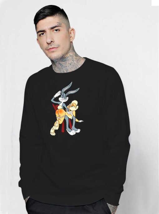 Bugs Bunny And Lola Butt Slap Sweatshirt