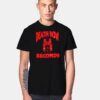 Death Row Records Red Electric Chair T Shirt