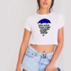 John Prine Lyrics Make Us Better Human Beings Crop Top Shirt