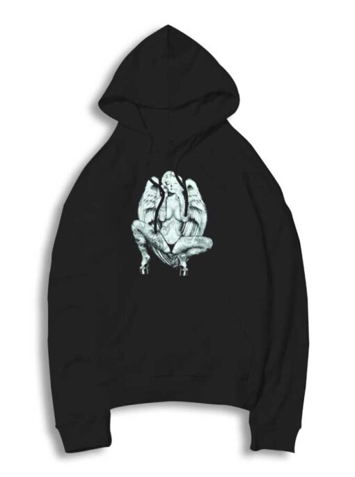 Marilyn Monroe Angel Wings Tattoo Hoodie