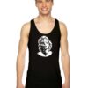 Marilyn Monroe Undead Skull Face Logo Tank Top