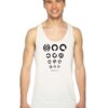 Monster Pokemon Unown Circles Logo Tank Top