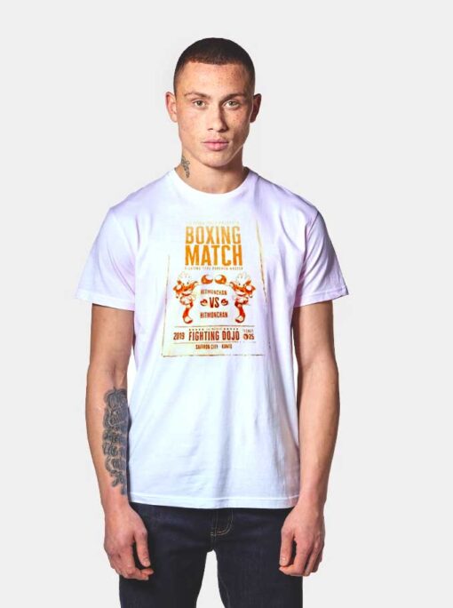 Pokemon Hitmochan Boxing Match Poster T Shirt