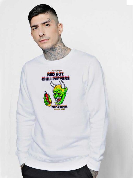 Red Hot Chili Peppers Nirvana Pearl Jam Sweatshirt