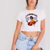 Retro I Can't Stand Broke Ass Men Quote Crop Top Shirt