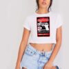 Warning Protected By 2nd Amendment Security Crop Top Shirt