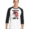 Batman Classic Fighting Crime Since 66 Raglan Tee