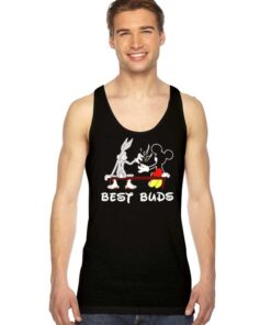Best Buds Mickey Mouse Bugs Bunny Tank Top