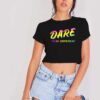 DARE To Be Different Rainbow Crop Top Shirt