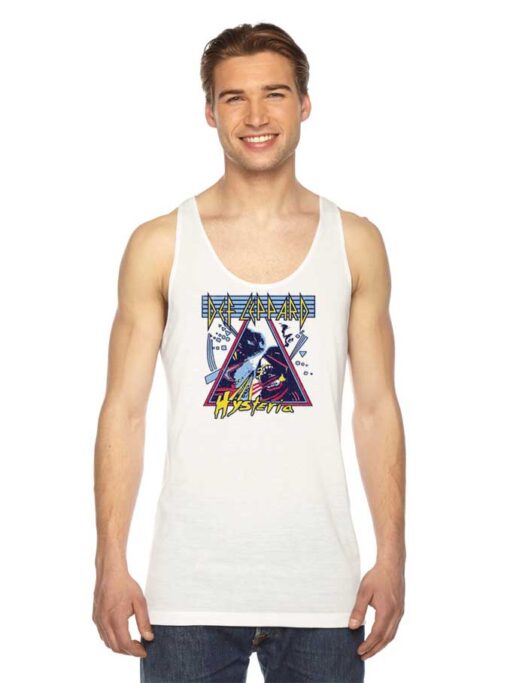 Def Leppard Hysteria Band Logo Tank Top
