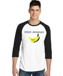 Dolce And Bananas Art Raglan Tee