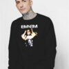 Eminem Middle Finger Rapper Sweatshirt