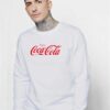 Enjoy Coca-Cola Soda Soft Drink Sweatshirt