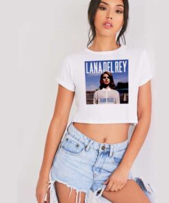 Lana Del Rey Born To Die Cover Crop Top Shirt
