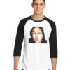 Love Sasha Grey Photo Raglan Tee