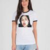 Love Sasha Grey Photo Ringer Tee