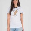 Meow Hunter Cat And Spider Ringer Tee