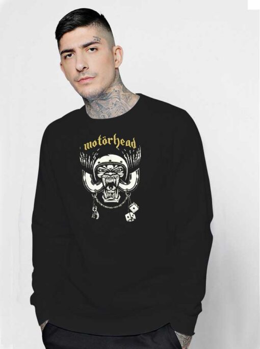 Motorhead Against The Grain Logo Sweatshirt