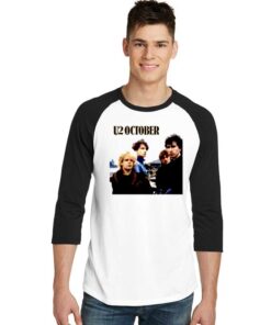 October U2 Band Vintage Raglan Tee