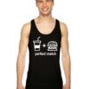 Perfect Match Drink And Burger Tank Top