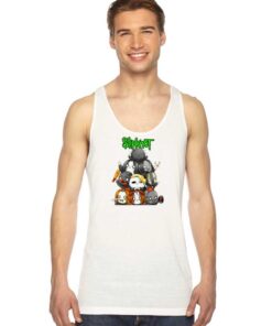 Slipknot Chibi Style Cartoon Band Tank Top