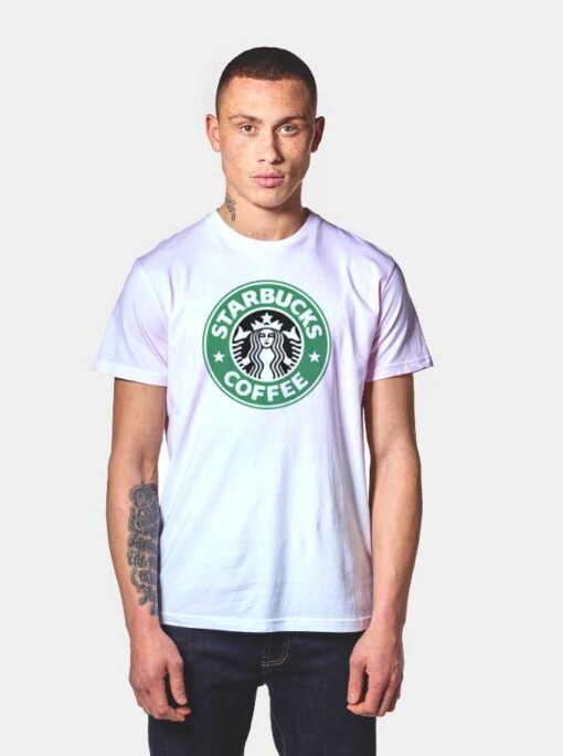 Starbucks Coffee Cafe Logo T Shirt