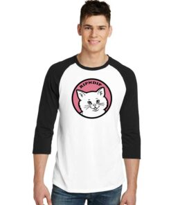 Stop Being A Pussy RipNDip Logo Raglan Tee