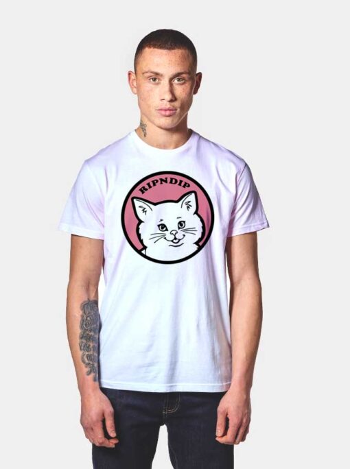 Stop Being A Pussy RipNDip Logo T Shirt