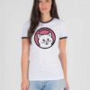 Stop Being A Pussy RipNDip Logo Ringer Tee