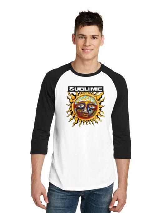 Sun Sublime 40oz To Freedom Band Raglan Tee