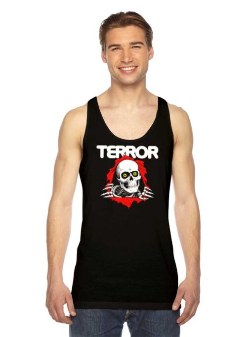 Terror Bones Skull Band Tank Top
