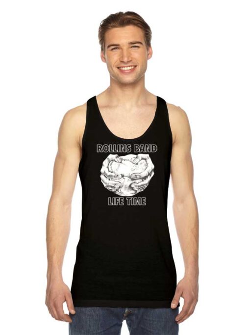 Rollins Band Life Time Heart Tank Top