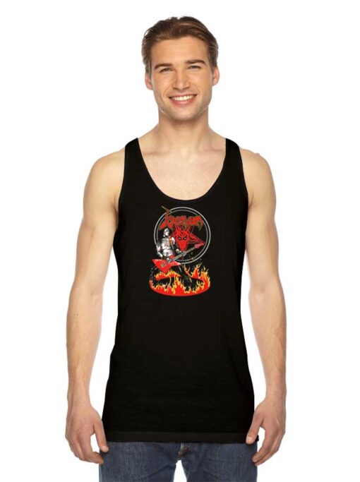 Venom Band The Hell Red Devil Tank Top
