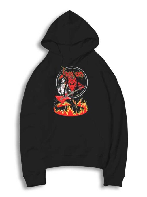 Venom Band The Hell Red Devil Hoodie