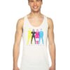 Vintage Colorful Ladytron Band Tank Top