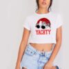 Yachty Glasses Dreadlock Hair Crop Top Shirt