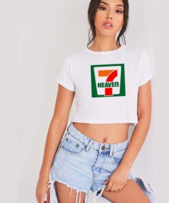 7 Heaven Parody 7 Eleven Store Crop Top Shirt