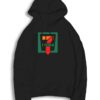 7 Inches Down Here Seven Eleven Parody Hoodie