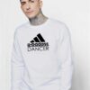 A Badass Dancer Adidas Logo Inspired Sweatshirt