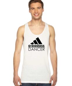 A Badass Dancer Adidas Logo Inspired Tank Top