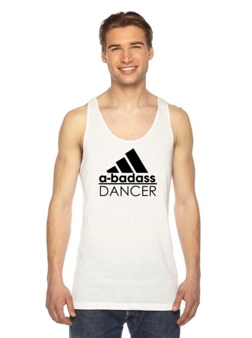 A Badass Dancer Adidas Logo Inspired Tank Top