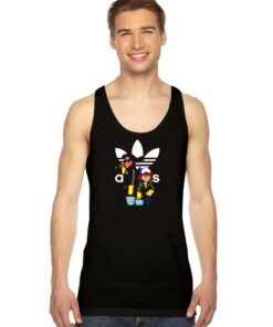 Adidas Steve And Dustin Stranger Things Tank Top