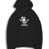 Adios Hand Sign Adidas Inspired Hoodie