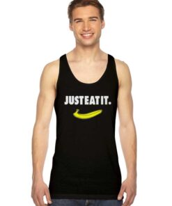 Banana Art Just Eat It Nike Inspired Tank Top