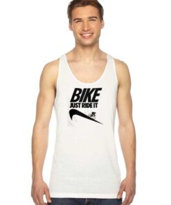 Bike Just Ride It Nike Logo Downhill Tank Top