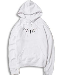 Black Panther Signature Spiked Necklace Hoodie