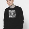 Black Panther Straight Outta Wakanda Sweatshirt