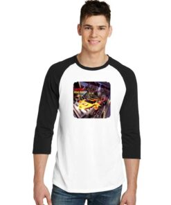 Catatonia Road Rage Band Futuristic Raglan Tee