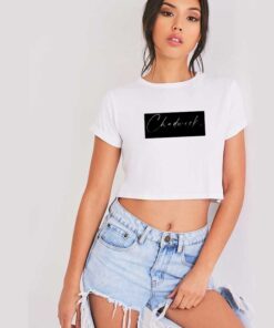 Chadwick Name Hand Signature Crop Top Shirt