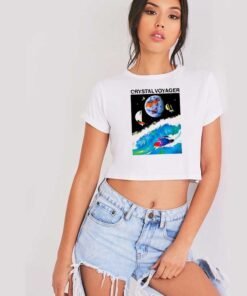 Crystal Voyager Movie Space Sea Crop Top Shirt